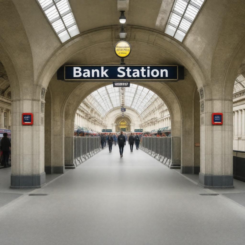 Bank station